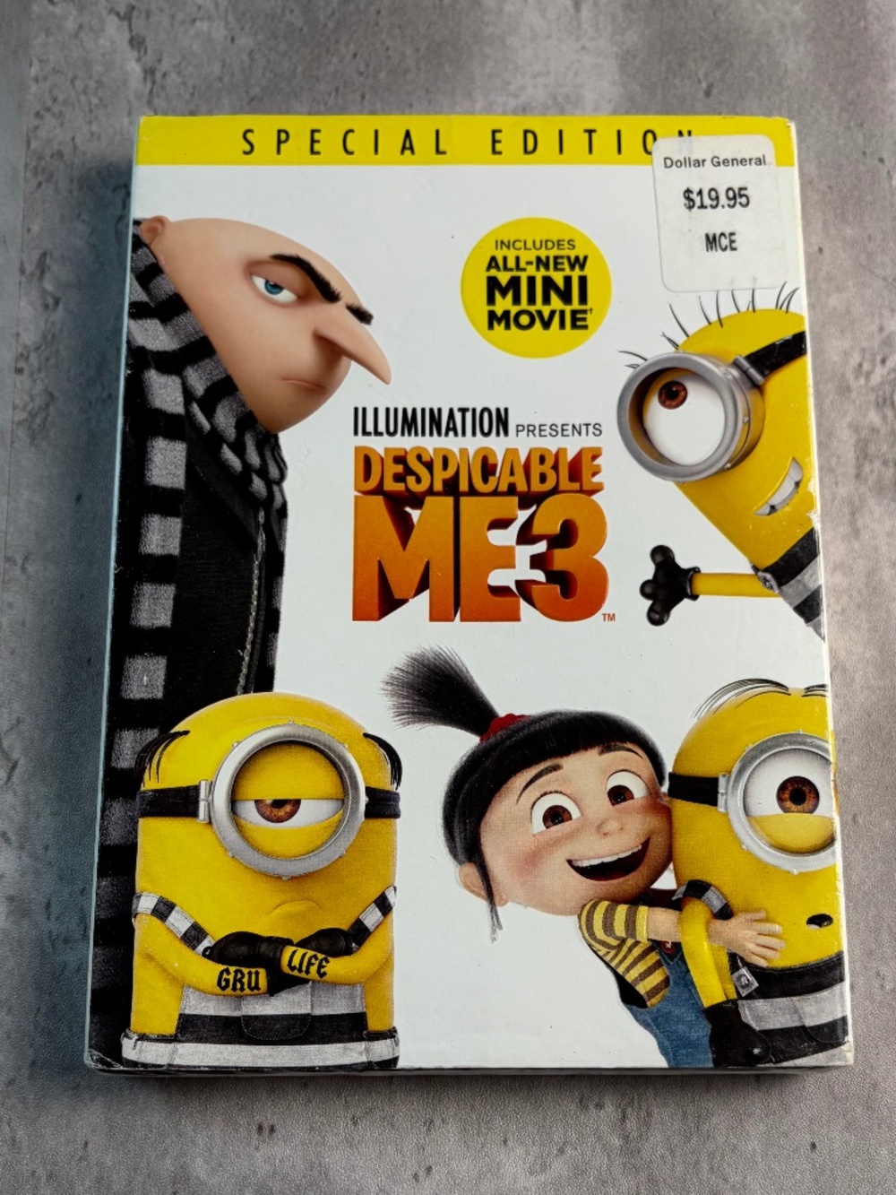 NWT Despicable Me 3 Special Edition DVD Minions Movie Sealed
